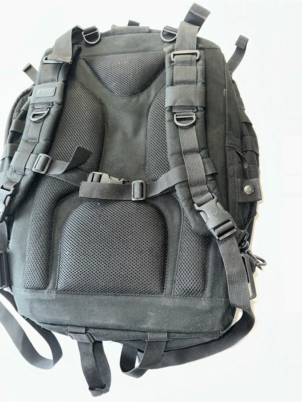 Men's Black Academy Tactical Performance Black Backpack 21x17